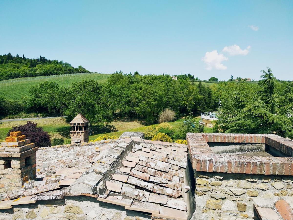 Mulino Di Quercegrossa Villa Bagian luar foto