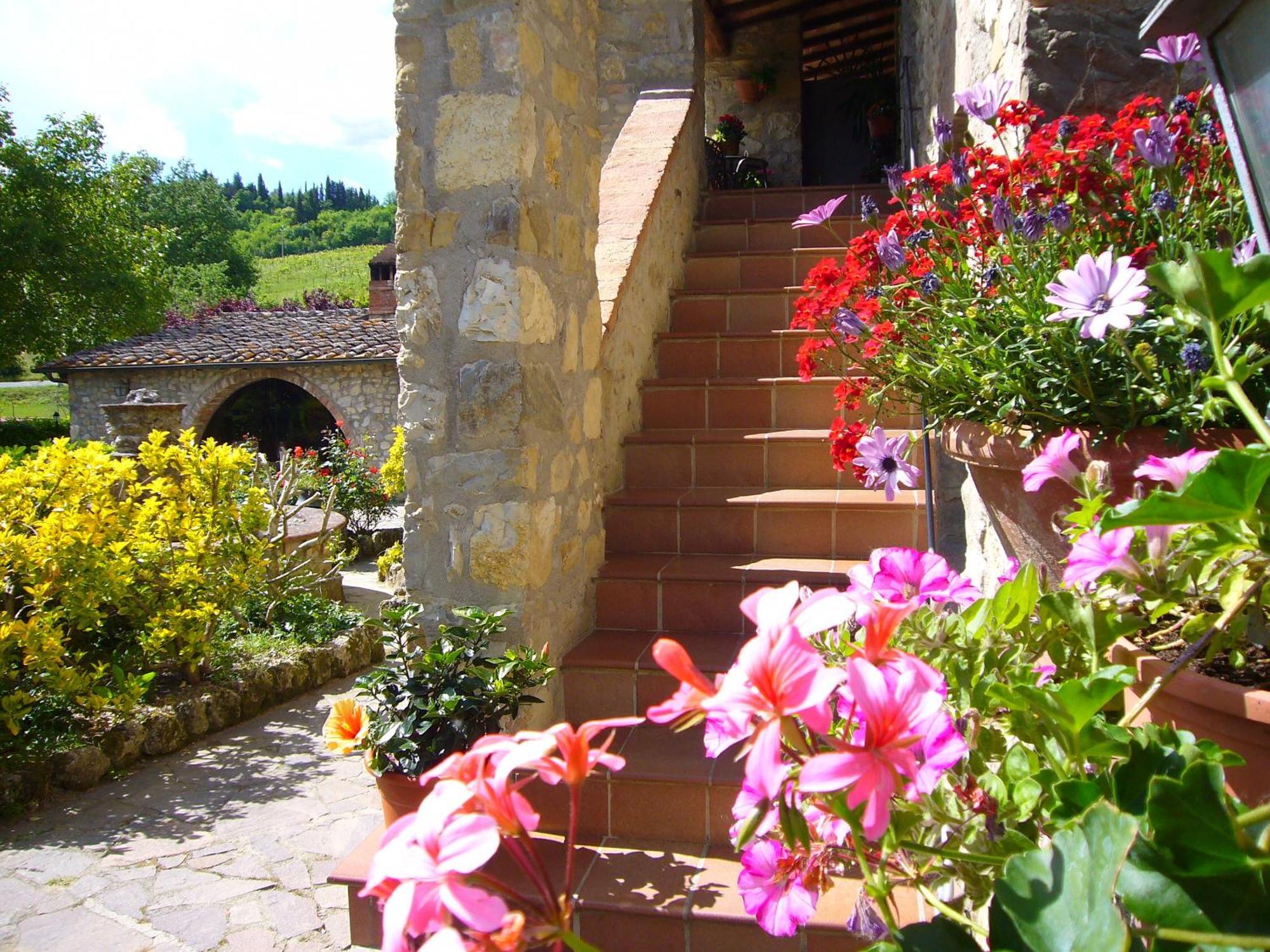 Mulino Di Quercegrossa Villa Bagian luar foto